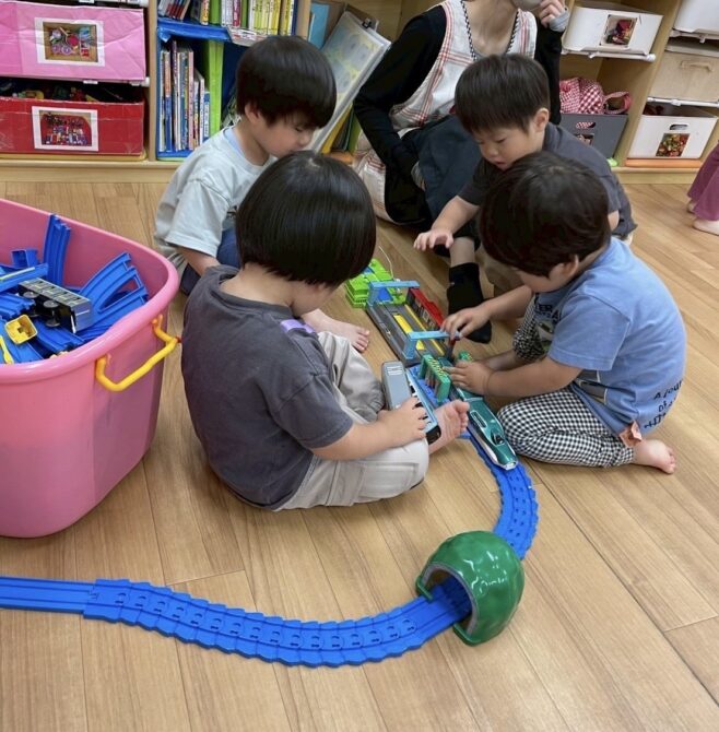 ぱんだ組さん（2歳）楽しい室内遊び♪