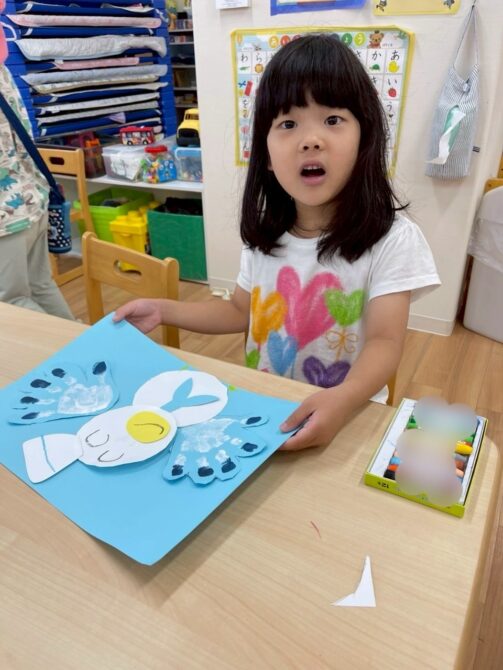 くじら組（５歳）可愛いかもめさん