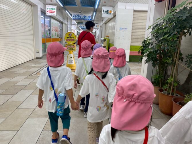 くじら組さん（５歳）楽しい夕涼み会