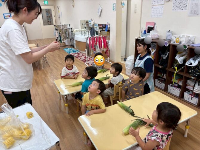 ぱんだ組さん（2歳）7月の食育