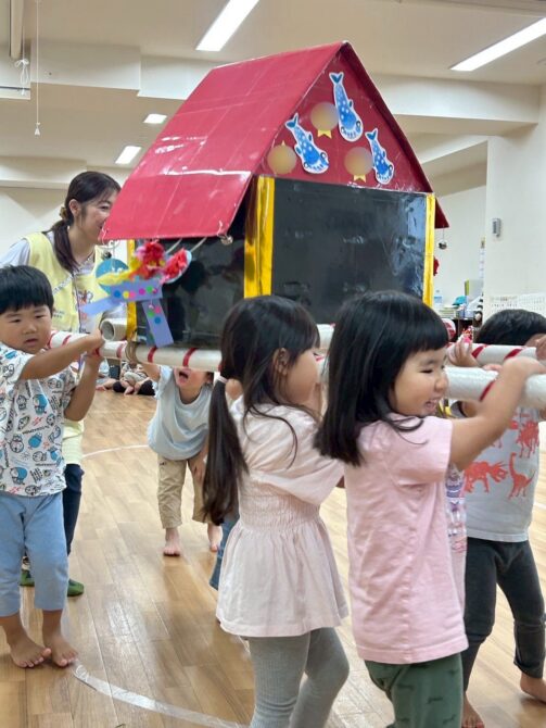 ぞう組さん（３歳）夏祭りの思い出