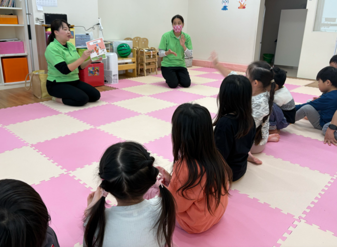 英語レッスンが始まりました