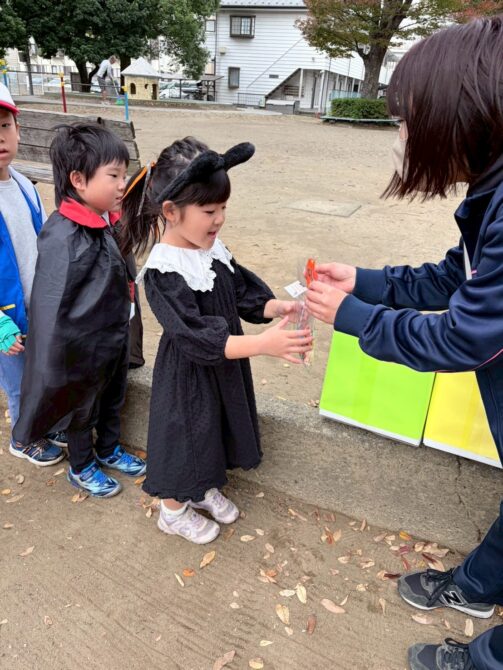 くじら組さん（5歳）ハロウィンイベント２