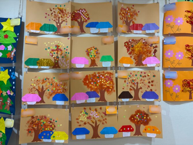 ぞう組さん（3歳）秋の活動いろいろ