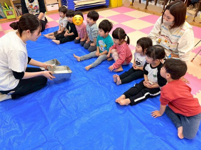 ぱんだ組さん（2歳）12月の食育
