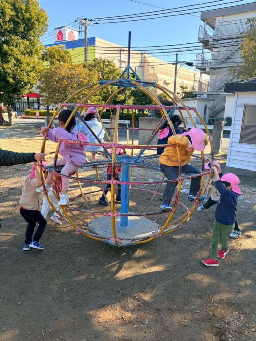 くじら組さん（５歳）頑張った生活発表会と楽しい外遊び