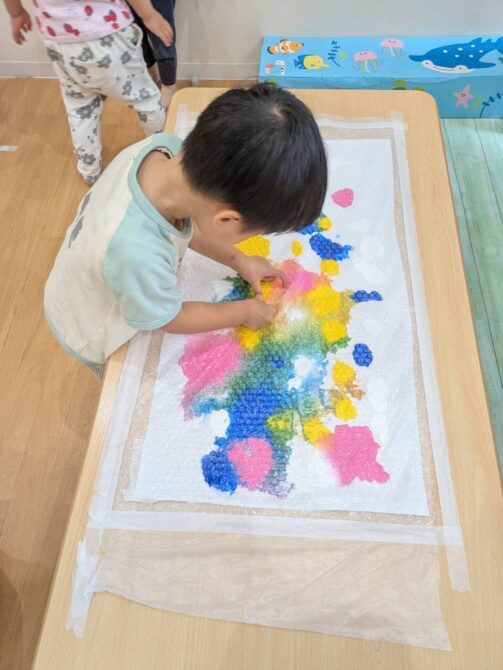 雨でも楽しいよ！